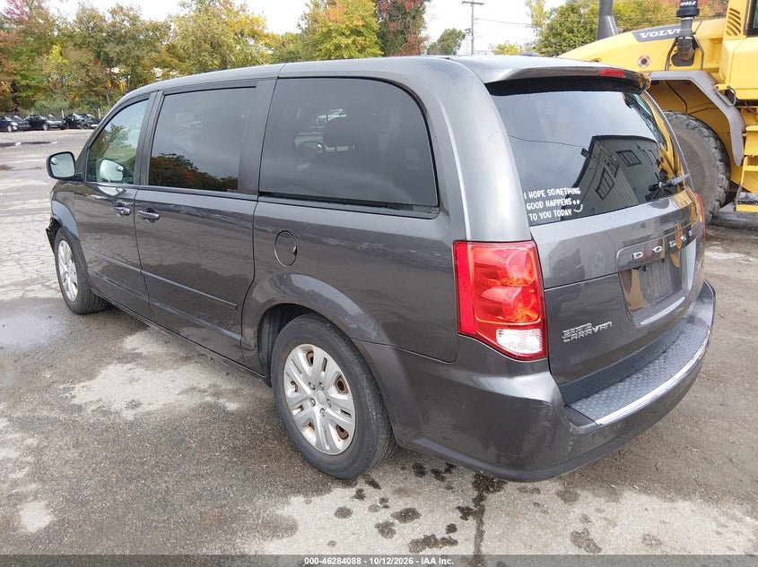Vin: 2c4rdgbgxhr686483, lot: 46784234, dodge grand caravan se 20173