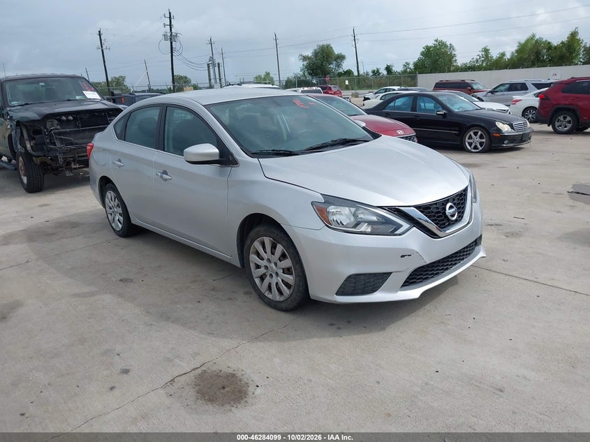 Vin: 3n1ab7ap3gl658432, lot: 46784245, nissan sentra fe+ s/s/sl/sr/sv 20161