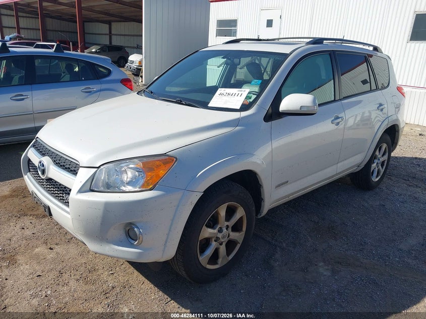 Vin: 2t3dk4dv5aw034196, lot: 46784257, toyota rav4 limited v6 20102