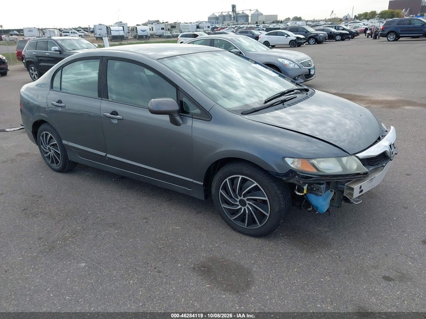 Vin: 19xfa1f53ae081021, lot: 46784265, honda civic lx 20101