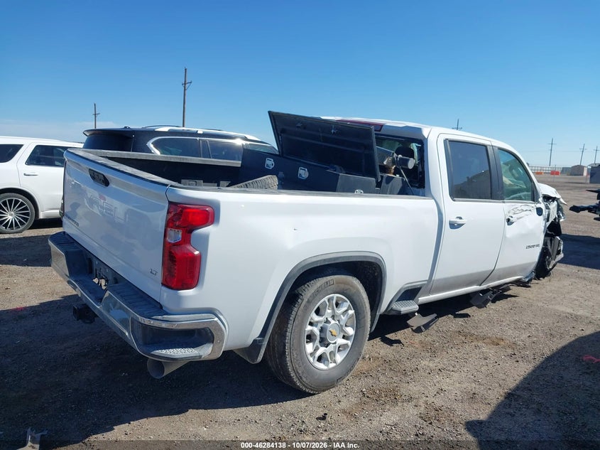 Vin: 1gc1kney5sf332087, lot: 46784284, chevrolet silverado 2500hd 4wd  standard bed lt 20254