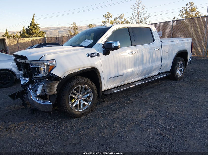 Vin: 3gtu9ded6lg160359, lot: 46784286, gmc sierra 1500 4wd  standard box slt 20202