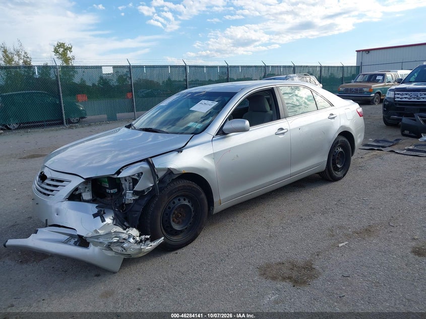 2009 Toyota Camry Le, Front & Rear, IAAI, VIN 4T1BE46K09U832742 — photo 2