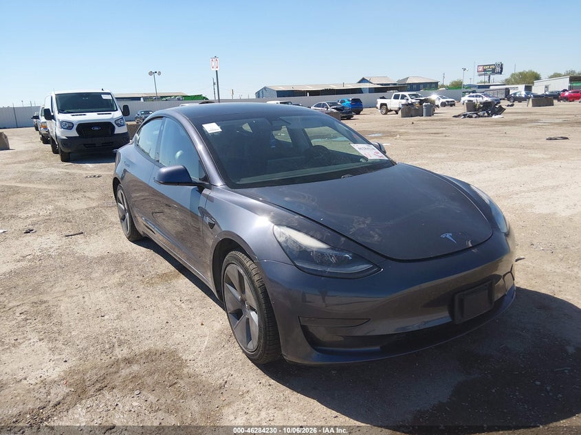 Vin: 5yj3e1ea9mf021619, lot: 46784376, tesla model 3 standard range plus rear-wheel drive 2021 img_1