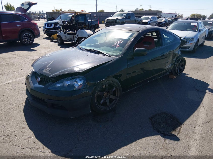 2006 Acura Rsx Type S, Rear, IAAI, VIN JH4DC53036S002094 — photo 2