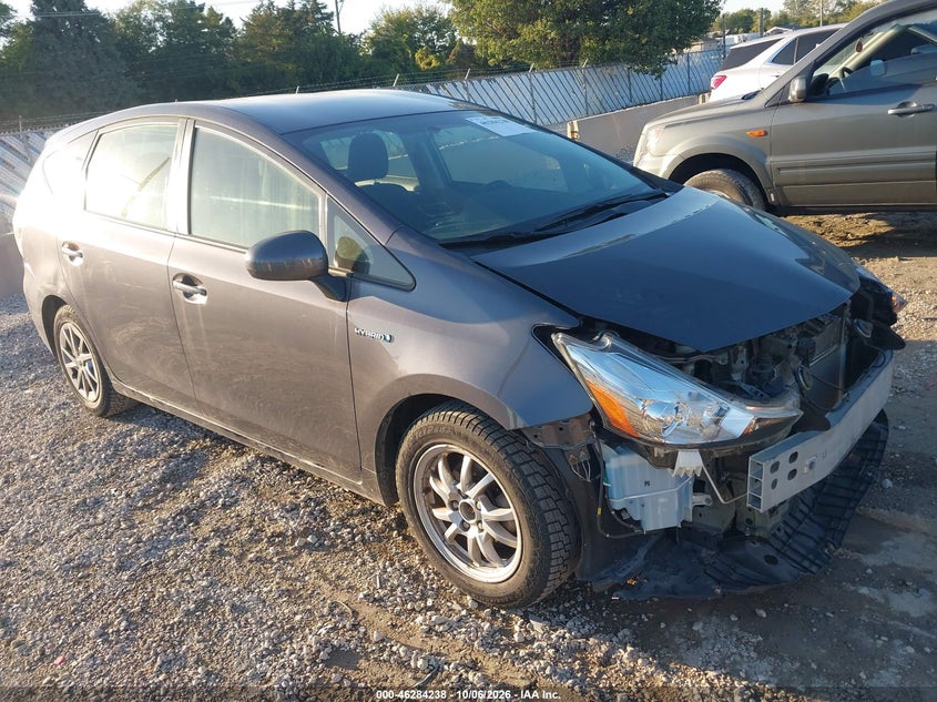 Vin: jtdzn3eu1hj072949, lot: 46784385, toyota prius v two 2017 img_1