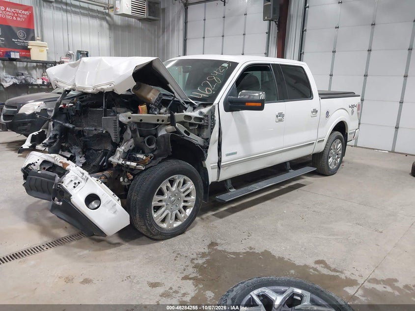 Vin: 1ftfw1etxcfc58559, lot: 46784401, ford f-150 platinum 20122
