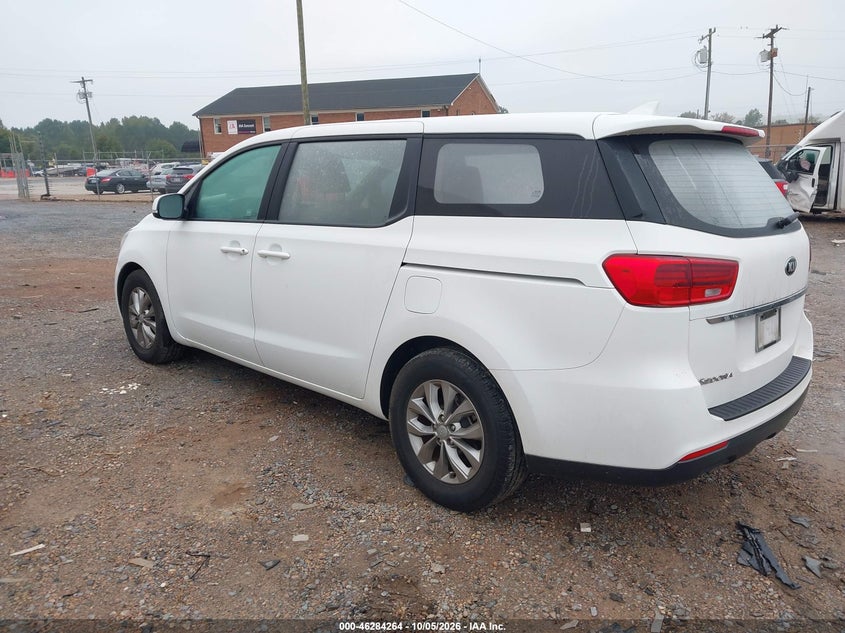 Vin: kndma5c13l6601940, lot: 46784410, kia sedona l 20203