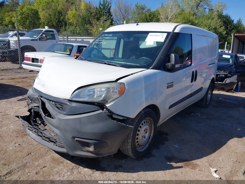 Vin: zfbhrfab3l6r66021, lot: 46784421, ram promaster city tradesman 20202