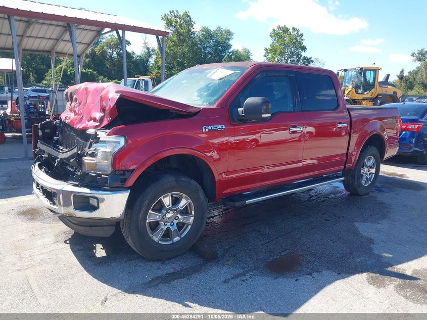Vin: 1ftew1ef4gkd20850, lot: 46784438, ford f-150 lariat 20162
