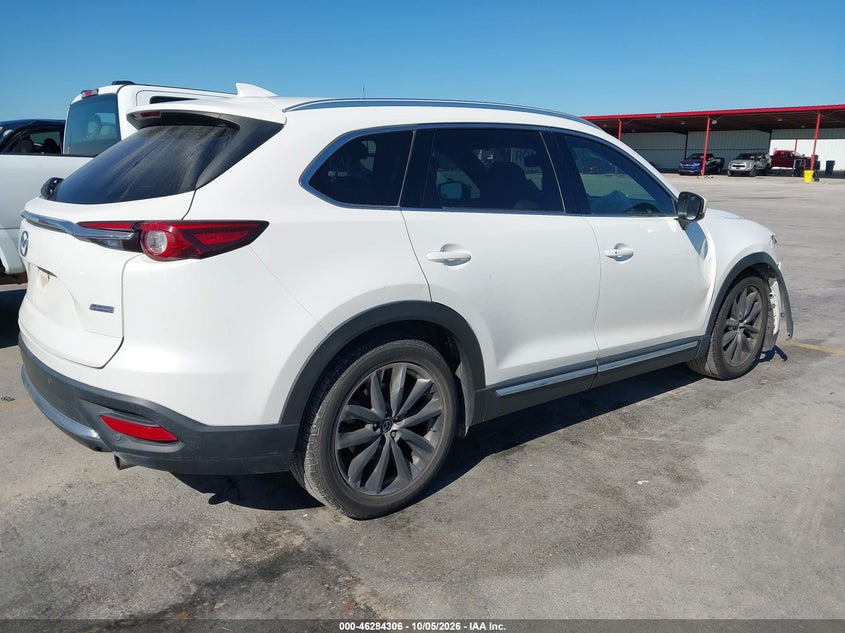 Vin: jm3tcady0g0109795, lot: 46784452, mazda cx-9 grand touring 20164