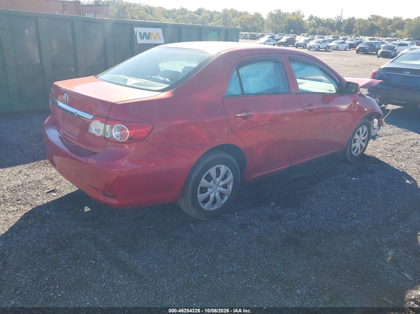 Vin: 2t1bu4ee9dc946859, lot: 46784472, toyota corolla l 20134