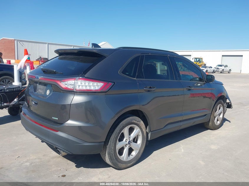 Vin: 2fmpk3g96gbb18444, lot: 46784484, ford edge se 20164
