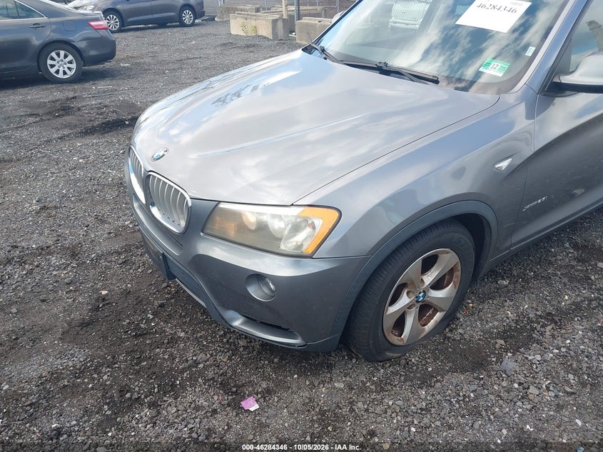 BMW X3 2011 VIN 5UXWX5C58BL701542