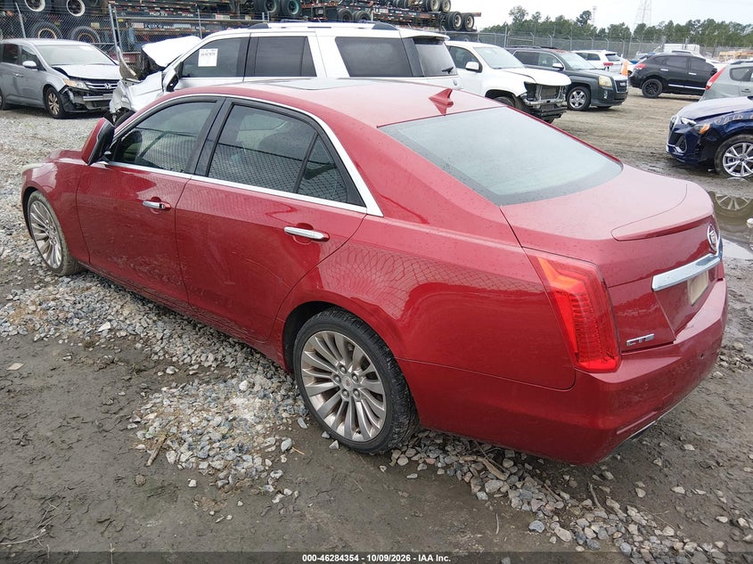 Vin: 1g6ar5sx1e0134740, lot: 46784500, cadillac cts luxury 20143