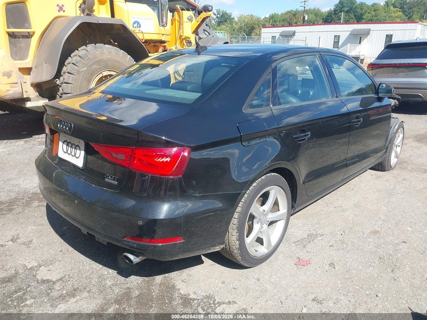 Vin: waub8gff4g1065232, lot: 46784505, audi a3 2.0t premium 20164
