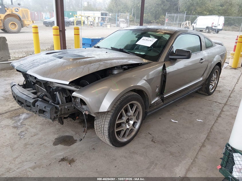 2008 Ford Shelby Gt500, Front End, IAAI, VIN 1ZVHT88S685183852 — photo 2