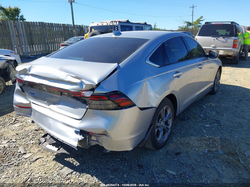 Vin: 1hgcy1f3xra015627, lot: 46784520, honda accord ex 20244