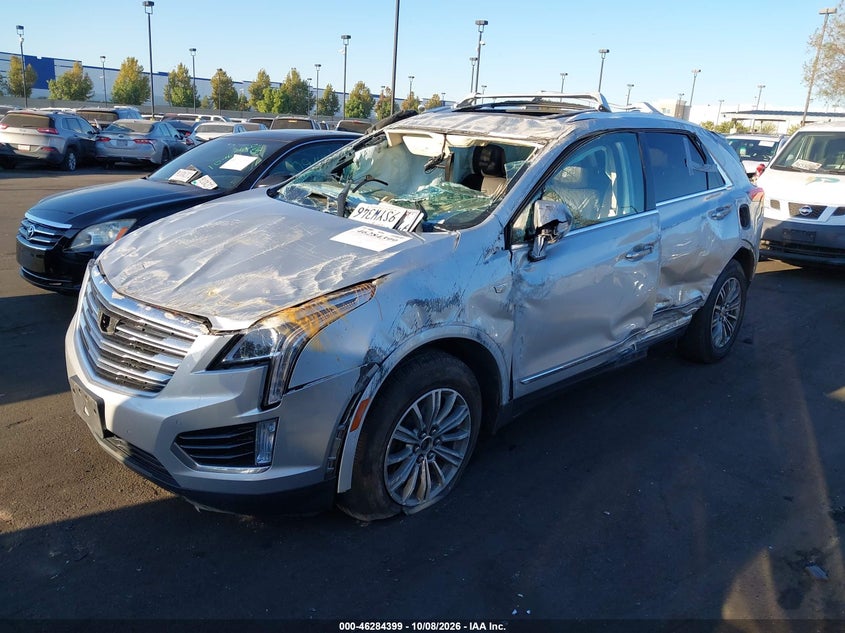 Vin: 1gykncrsxjz214369, lot: 46784545, cadillac xt5 luxury 20182