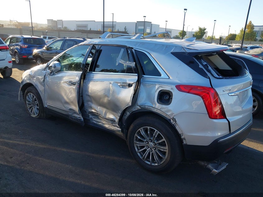 Vin: 1gykncrsxjz214369, lot: 46784545, cadillac xt5 luxury 20183