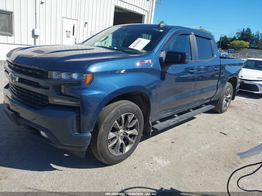 Vin: 1gcuyeed9lz226637, lot: 46784577, chevrolet silverado 1500 4wd  short bed rst 20202
