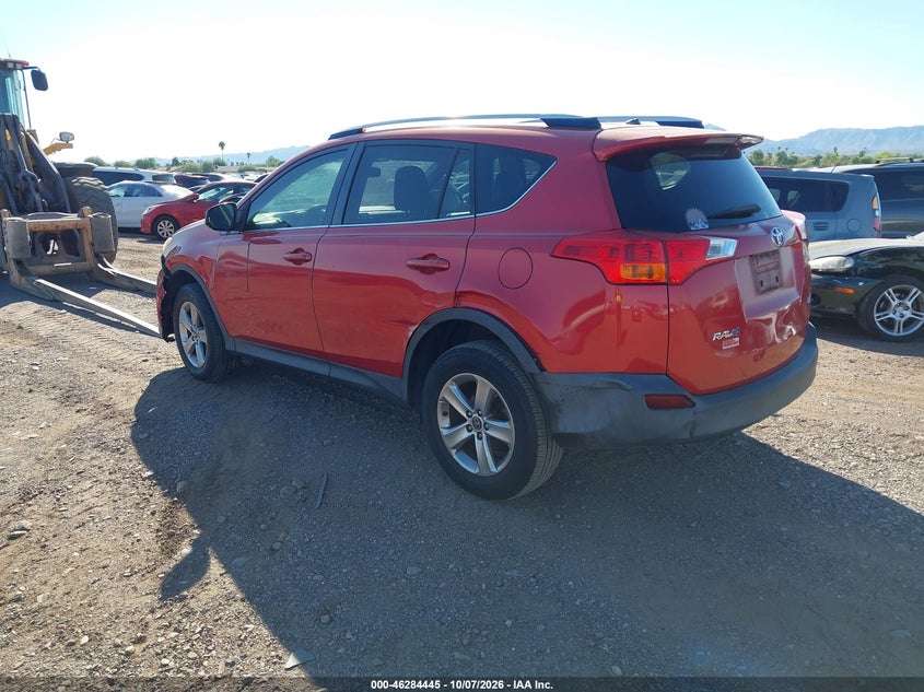 Vin: jtmzfrev6fj037748, lot: 46784591, toyota rav4 le 20153