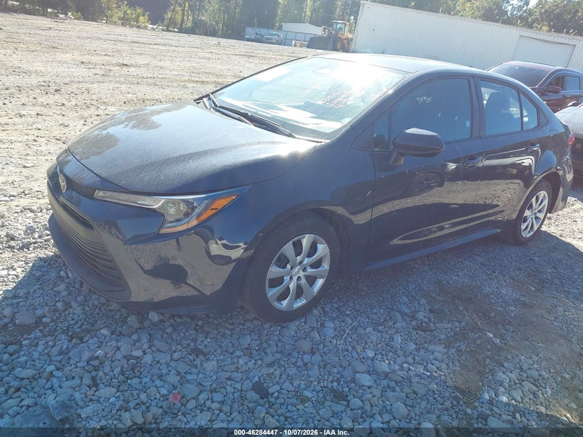 Vin: 5yfb4mde6sp276816, lot: 46784593, toyota corolla le 20252