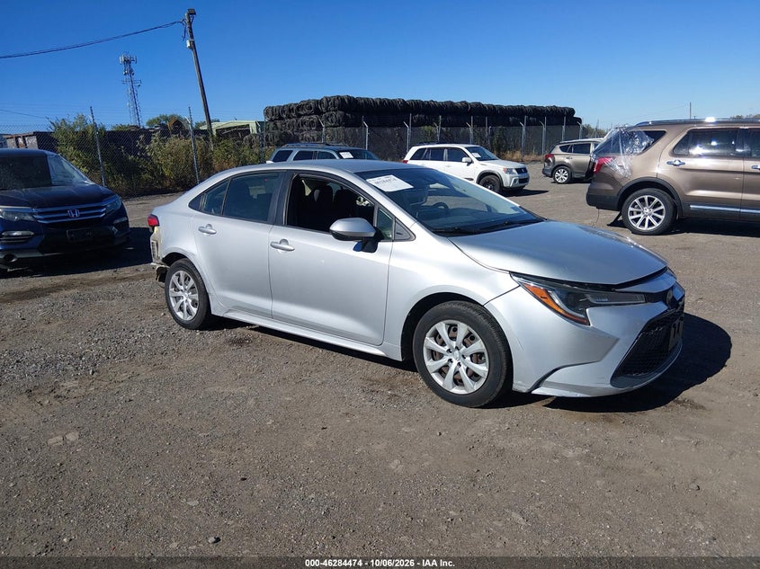 Vin: jtdeprae4lj034585, lot: 46784620, toyota corolla le 20201