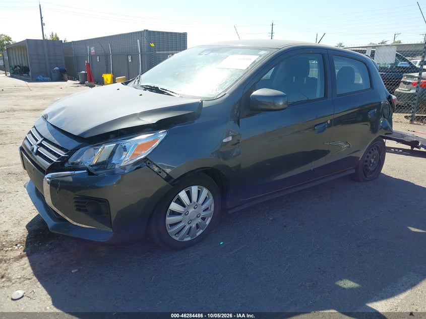 Vin: ml32auhj1rh021810, lot: 46784632, mitsubishi mirage es/le 20242