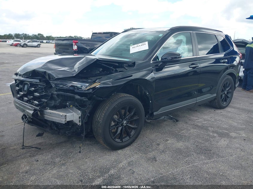 2024 Honda Cr-V Hybrid Sport, Front End, IAAI, VIN 7FARS5H50RE005894 — photo 2