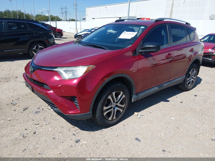 Vin: 2t3zfrevxjw499630, lot: 46784637, toyota rav4 le 20182