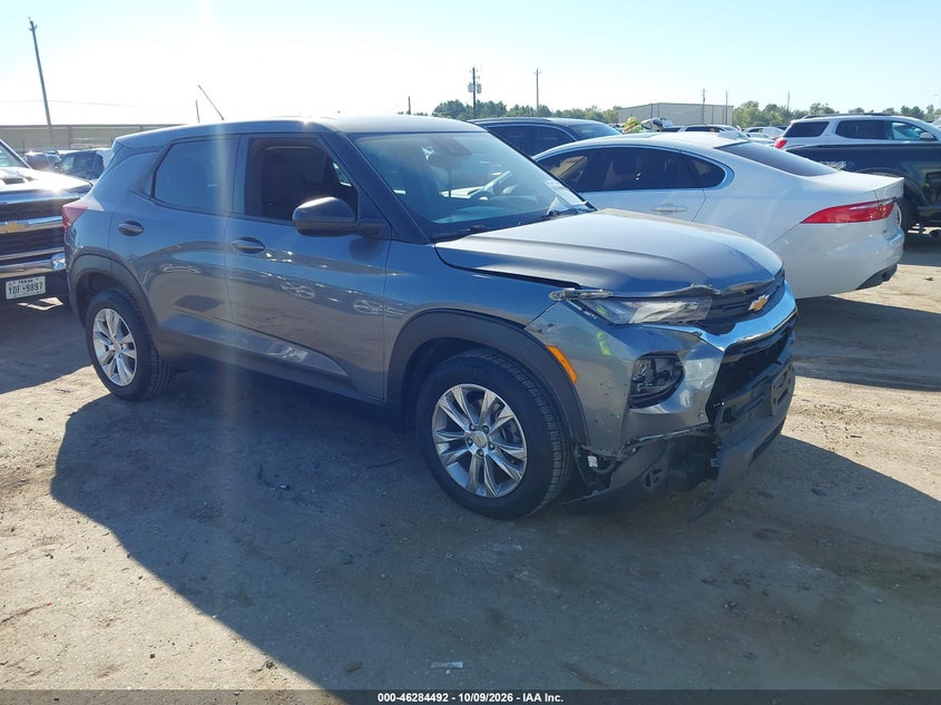 Vin: kl79mms27nb073019, lot: 46784638, chevrolet trailblazer fwd ls 20221