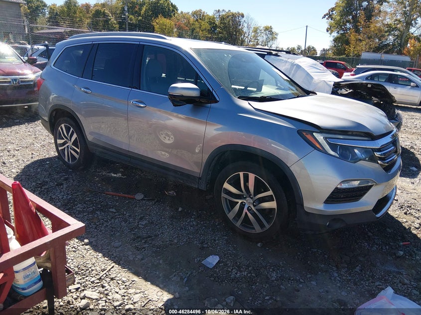 Vin: 5fnyf6h90hb038929, lot: 46784642, honda pilot touring 2017 img_1
