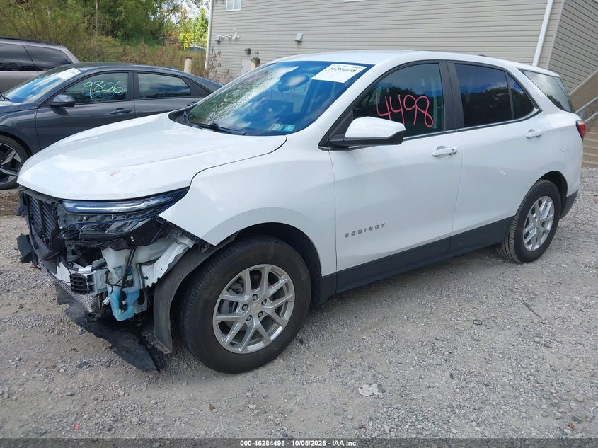 Vin: 3gnaxuev2nl278878, lot: 46784644, chevrolet equinox awd lt 20222