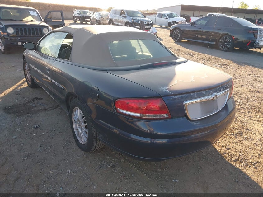 CHRYSLER SEBRING 2006 VIN 1C3EL55R36N259681