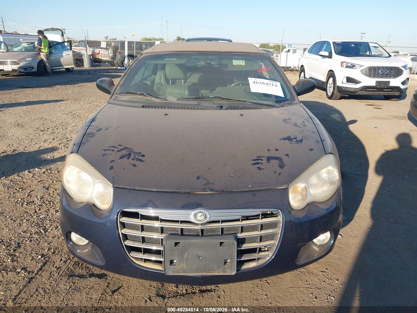 CHRYSLER SEBRING 2006 VIN 1C3EL55R36N259681