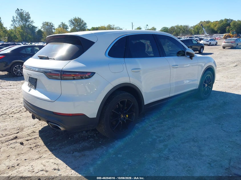 Vin: wp1aa2ay9mda07351, lot: 46784662, porsche cayenne 20214