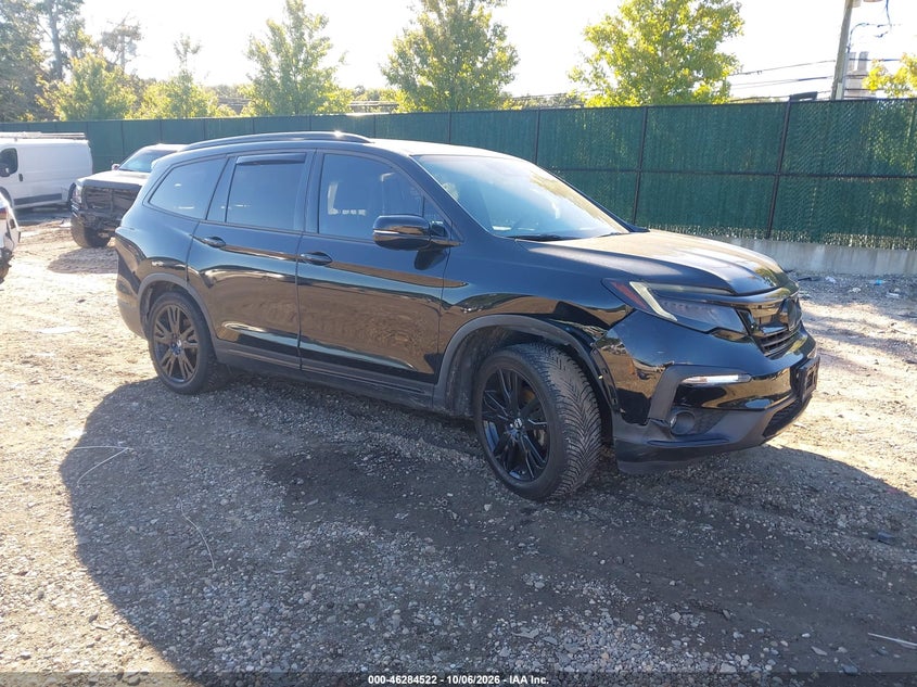 Vin: 5fnyf6h71lb067282, lot: 46784668, honda pilot awd black edition 2020 img_1