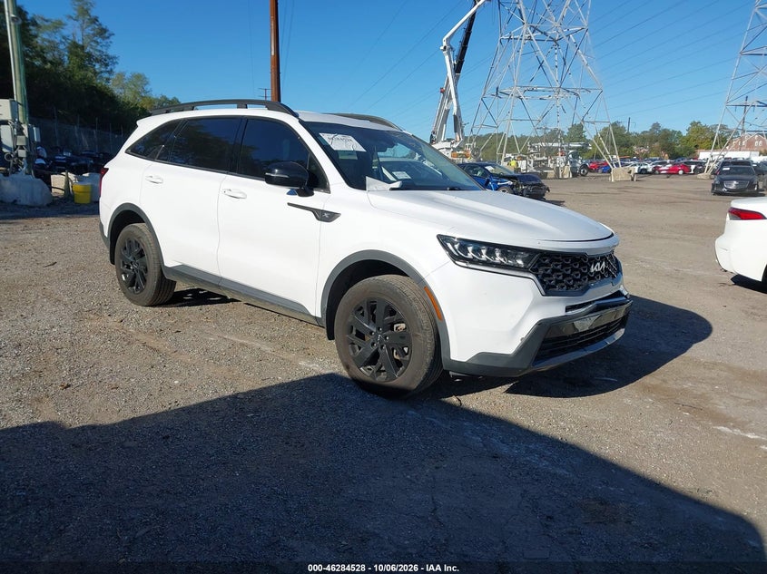Vin: 5xyrldlc4ng120249, lot: 46784674, kia sorento x-line s 20221