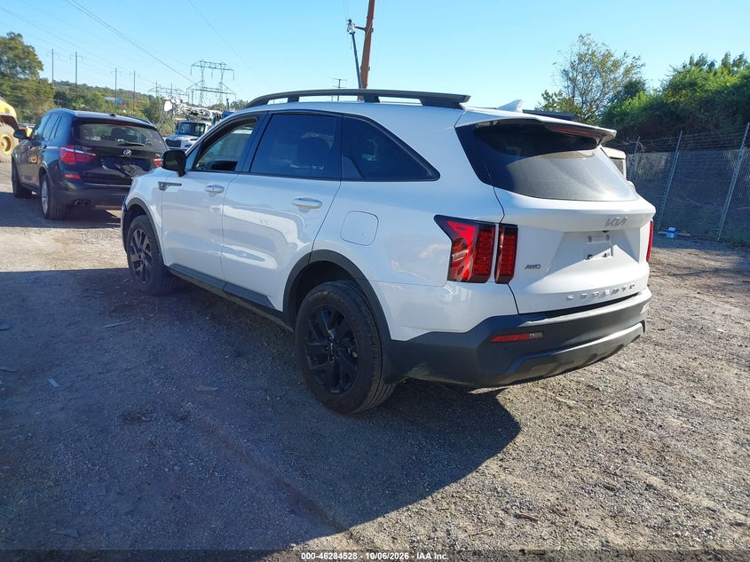 Vin: 5xyrldlc4ng120249, lot: 46784674, kia sorento x-line s 20223
