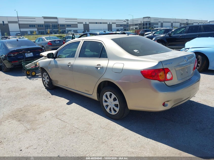 Vin: 2t1bu4ee7ac371561, lot: 46784686, toyota corolla le 20103