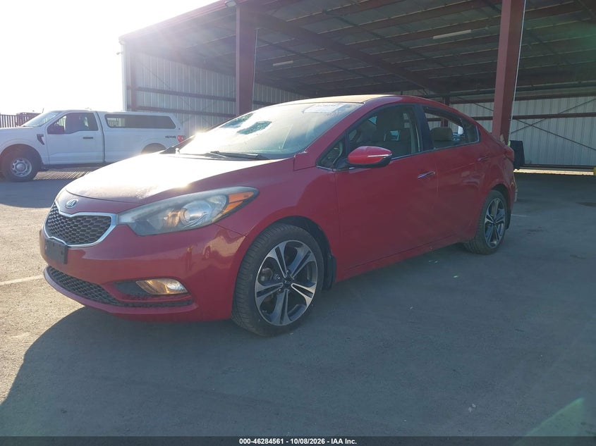 Vin: knafx4a84e5151514, lot: 46784707, kia forte ex 20142