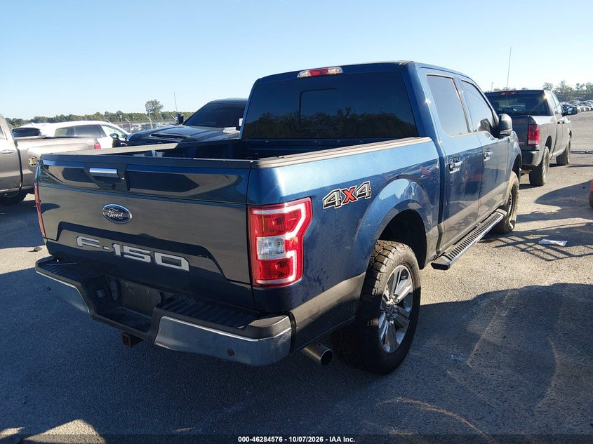 Vin: 1ftew1e51jkd41119, lot: 46784722, ford f-150 xlt 20184
