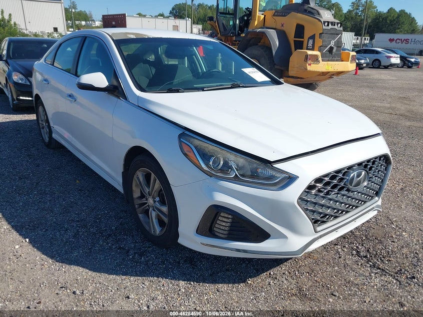 Vin: 5npe34af6kh751293, lot: 46784736, hyundai sonata sel 20191