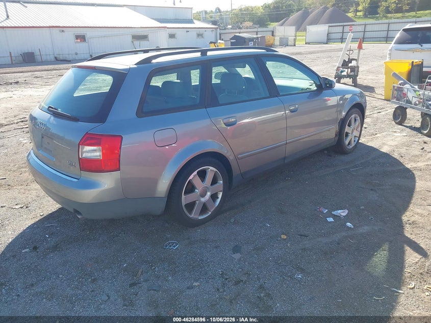 AUDI A4 2003 VIN WAUVC68E83A370933