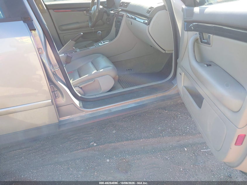 AUDI A4 2003 VIN WAUVC68E83A370933
