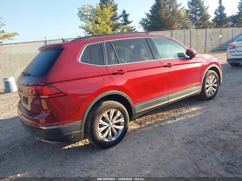 Vin: 3vv2b7ax4jm137451, lot: 46784787, volkswagen tiguan 2.0t se/2.0t sel 20184