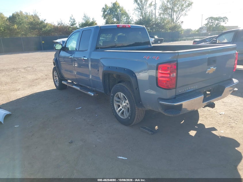 Vin: 1gcvkrec5fz342359, lot: 46784836, chevrolet silverado 1500 1lt 20153