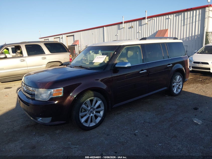 Vin: 2fmhk6dt6bbd08419, lot: 46784837, ford flex limited 20112