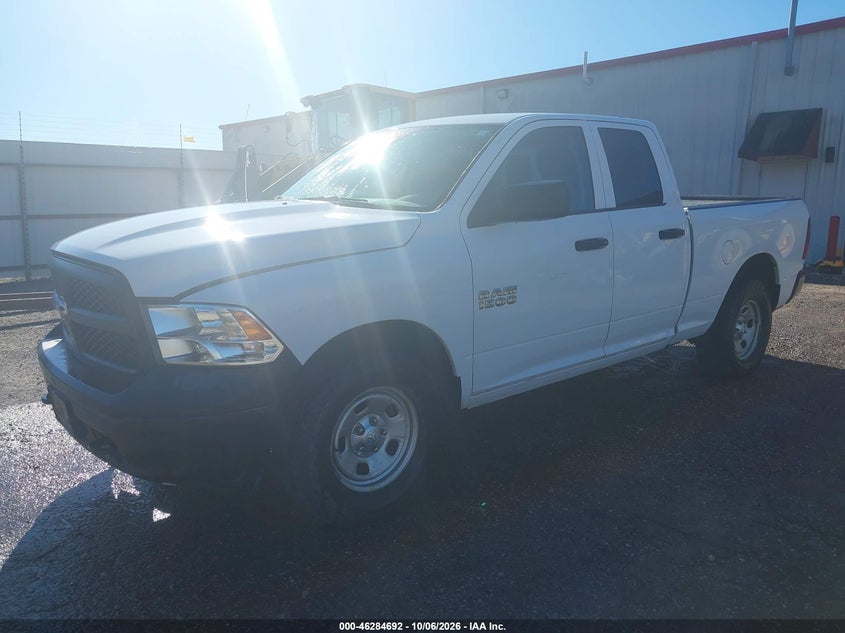 2018 Ram 1500 Tradesman 4X4 6'4 Box, Обычный износ, IAAI, VIN 1C6RR7FG3JS284408 — фото 2